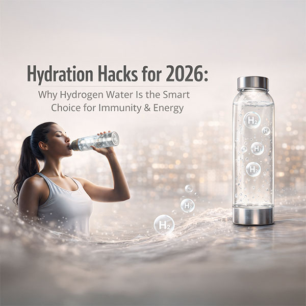 Hydration Hacks for 2026: Why Hydrogen Water Is the Smart Choice for Immunity & Energy