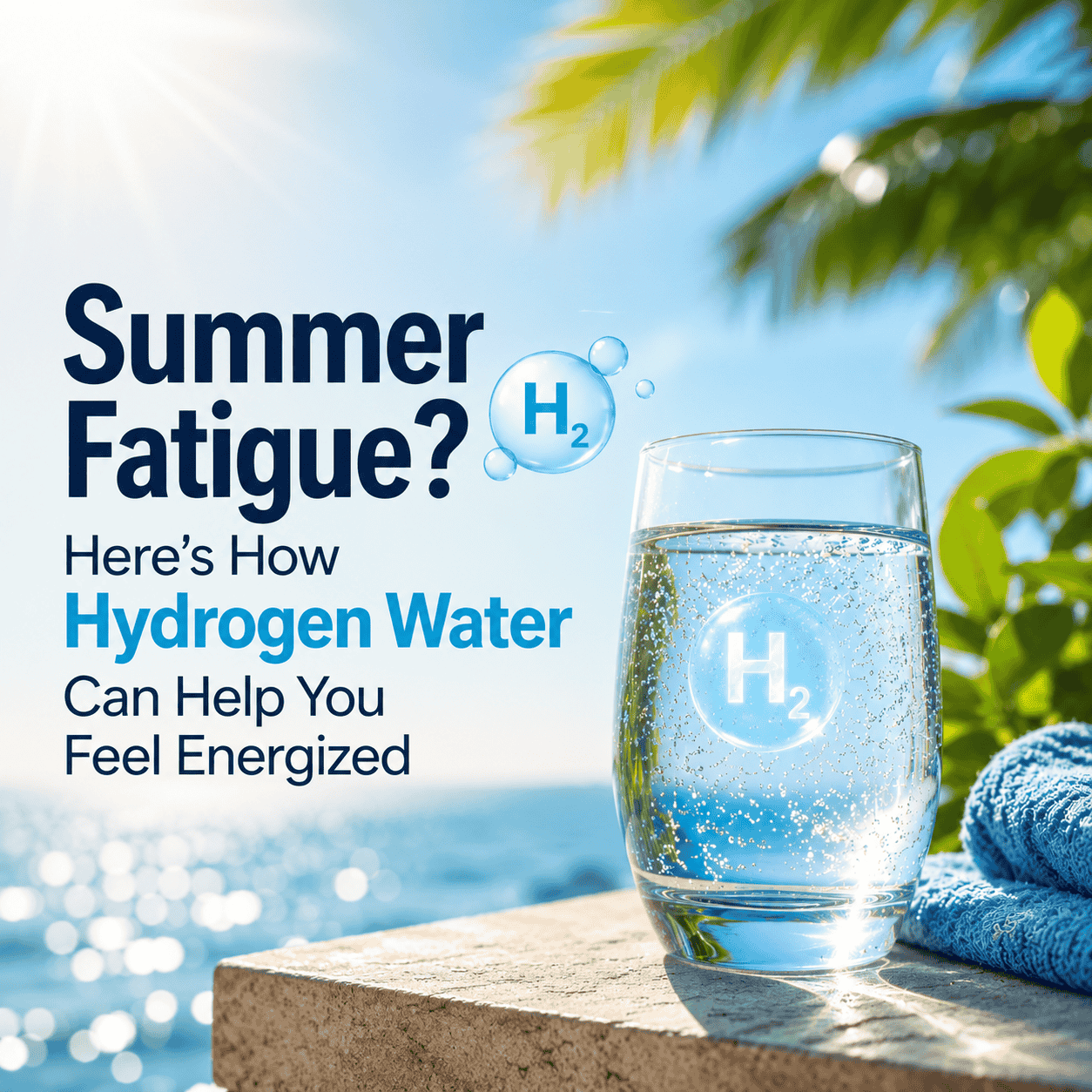 Summer Fatigue? Here’s How Hydrogen Water Can Help You Feel Energized